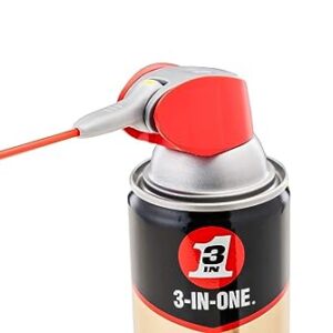 3-IN-ONE Professional Garage Door Lubricant with SMART STRAW SPRAYS 2 WAYS, 11 OZ