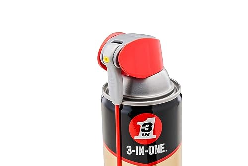 3-IN-ONE Professional Garage Door Lubricant with SMART STRAW SPRAYS 2 WAYS, 11 OZ