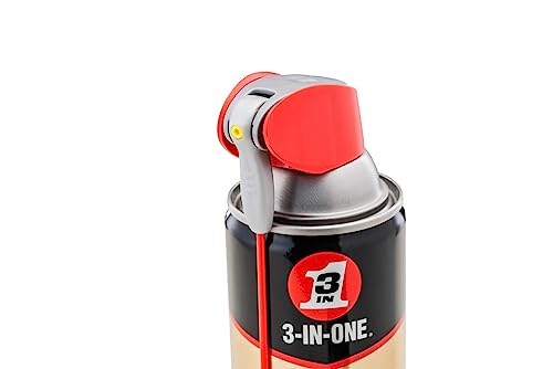 3-IN-ONE Professional Garage Door Lubricant with SMART STRAW SPRAYS 2 WAYS, 11 OZ