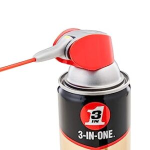 3-IN-ONE Professional Garage Door Lubricant with SMART STRAW SPRAYS 2 WAYS, 11 OZ