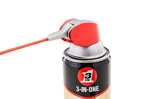 3-IN-ONE Professional Garage Door Lubricant with SMART STRAW SPRAYS 2 WAYS, 11 OZ