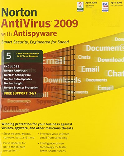 Norton Antivirus 2009 5-User [OLD VERSION]