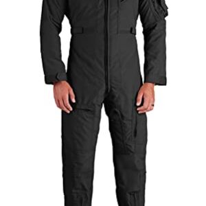 Propper Men's CWU 27/P Nomex Flight Suit, Black, 42 Regular