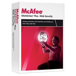 mcafee site advisor plus 2009 1-user [old version]