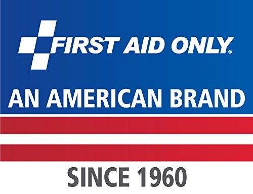 First Aid Only 223-G 25-Person Emergency First Aid Kit for Office, Home Improvement, and Construction with Gasket, 107 Pieces