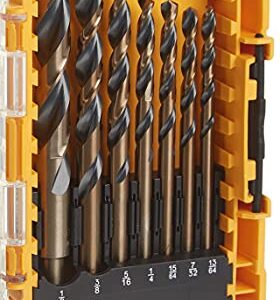 DEWALT Black Oxide Drill Bit Set, 20-Piece (DW1177) (Black & Gold)