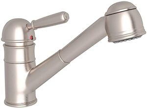 rohl r77v3stn pull-down faucets, satin nickel