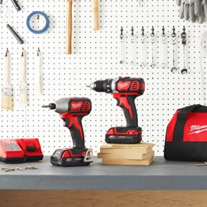 Milwaukee 2691-22 18-Volt Compact Drill and Impact Driver Combo Kit