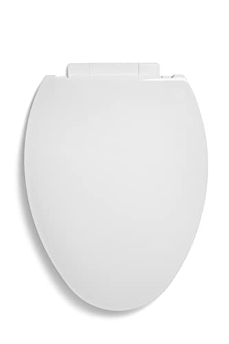 Centoco 1700SC-001 Luxury Plastic Elongated Toilet Seat with Slow Close, White