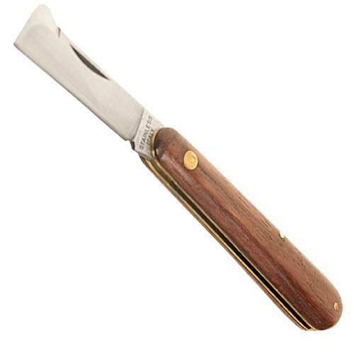 A.M. Leonard Folding Budding Grafting Knife Rosewood Handle