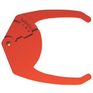 A.M. Leonard Plastic Pocket Caliper