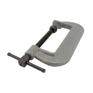 wilton 103 heavy-duty c-clamp, 3" opening, 2" throat (14128) gray