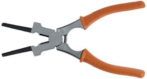 hobart 770150 mig multi-function welding pliers,gray with orange handle