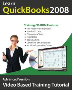 quickbooks pro 2008 video training - advanced level by amazing elearning