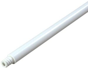 sparta 4023000 plastic broom handle, mop handle with reinforced tip for cleaning, 36 inches, white