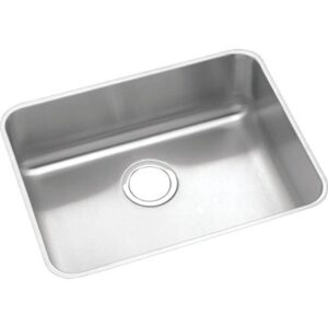 elkay eluhad211550 lustertone classic single bowl undermount stainless steel ada sink
