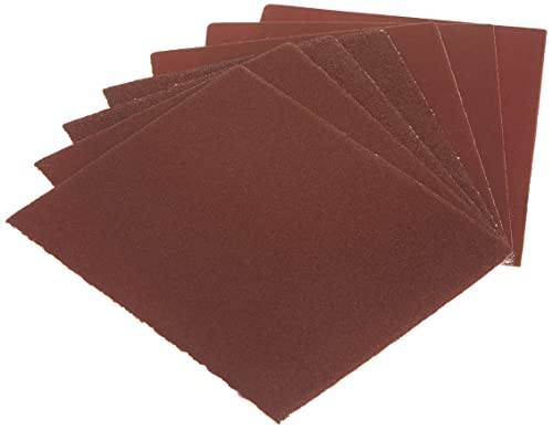 BLACK+DECKER Sandpaper Assortment For Plastic , 1/4-Inch Sheet, 6-Pack (74-606)