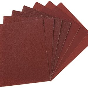 BLACK+DECKER Sandpaper Assortment For Plastic , 1/4-Inch Sheet, 6-Pack (74-606)