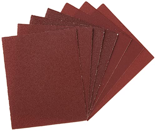 BLACK+DECKER Sandpaper Assortment For Plastic , 1/4-Inch Sheet, 6-Pack (74-606)