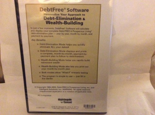 Debtfree for Windows: Debt-elimination and Wealth Building Software - Transforming Debt into Wealth