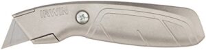 irwin utility knife, fixed blade (2081101) , gray