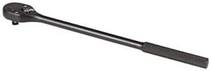 proto j5450bl 1/2" drive long handle classic pear head ratchet,16",blk ox