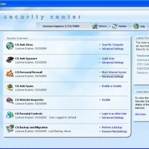 CA Internet Security Suite Plus 2009 - 10 User