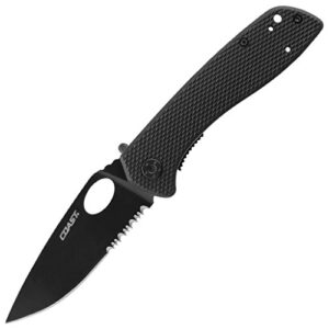 coast - cg006cp cg006 knife titanium folder black