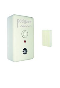 poolguard dapt-2 water hazard pool door alarm, white