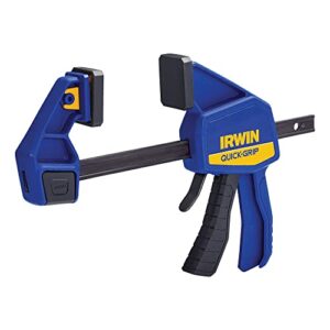 IRWIN QUICK-GRIP Bar Clamp, One-Handed, Medium-Duty, 6-Inch (1964717)