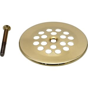 delta faucet rp7430pb dome strainer with screw, polished brass