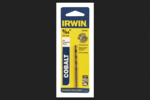 irwin 3016009 9/64" x 2-7/8" cobalt drill bit