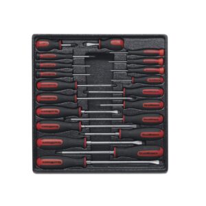 GEARWRENCH 20 Pc. Phillips/Slotted/Torx Screwdriver Set, Dual Material Handles - 80066