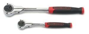gearwrench 2 pc. 1/4" & 3/8" drive 72 tooth dual material roto ratchet set - 81223