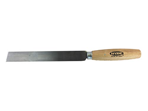 Hyde, 60090, Industrial Hand Knife, 1in.W, Wood, Natural