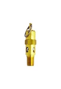 milton 1090-200 1/4" mnpt asme safety valve - 200 psi pop off pressure