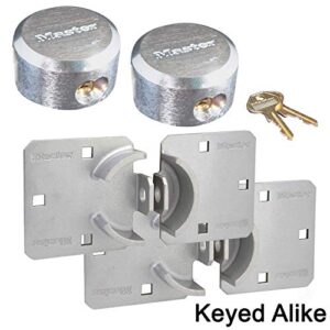 Master Lock Hasp/Hidden Shackle Keyed Alike Padlocks 770-6271KA-2