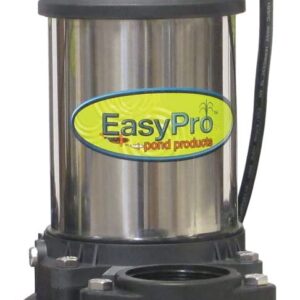 EasyPro TH150 Stainless Steel Waterfall and Stream Pump - Energy Efficient, Long Lasting Pump with 2 Year Warranty - 3100 GPH - 115 Volts - 20’ Power Cord