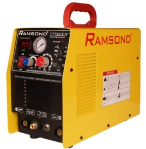 ramsond ct 520dy 3-in-1 multifunction digital inverter plasma cutter + tig welder + arc (mma) welder, dual voltage 110/220v dual frequency 50/60hz