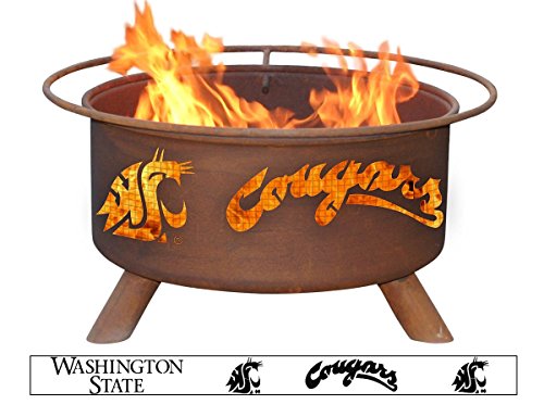 Patina Products F216, 30 Inch Washington State Cougars Fire Pit