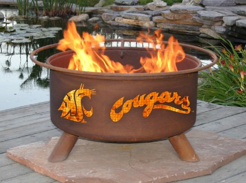 Patina Products F216, 30 Inch Washington State Cougars Fire Pit