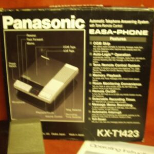 Panasonic KX-T1423 Dual Tape Answering Machine EASA-PHONE AUTO-LOGIC