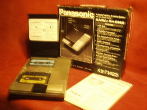 Panasonic KX-T1423 Dual Tape Answering Machine EASA-PHONE AUTO-LOGIC