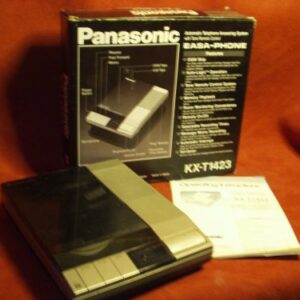 Panasonic KX-T1423 Dual Tape Answering Machine EASA-PHONE AUTO-LOGIC