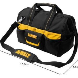 DEWALT DG5543 16 in. 33 Pocket Tool Bag, Black