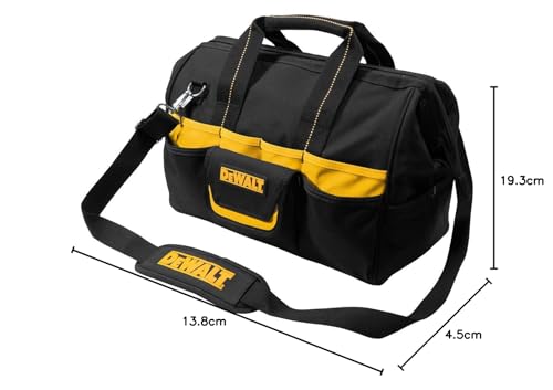 DEWALT DG5543 16 in. 33 Pocket Tool Bag, Black