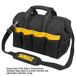 DEWALT DG5543 16 in. 33 Pocket Tool Bag, Black