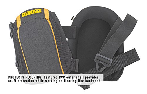 Custom Leathercraft DEWALT DG5224 Heavy-duty Flooring Kneepads Black