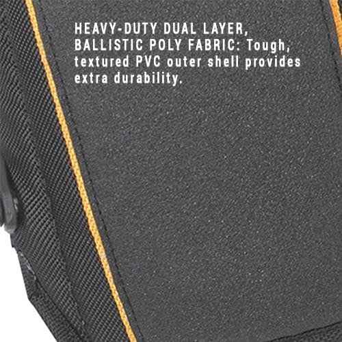 Custom Leathercraft DEWALT DG5224 Heavy-duty Flooring Kneepads Black