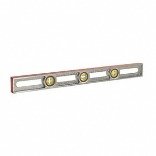 sands level & tool sl2424 24-inch professional cast aluminum level grey and red